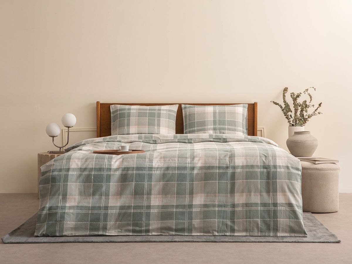 סט מצעי כותנה פלנל בריאן