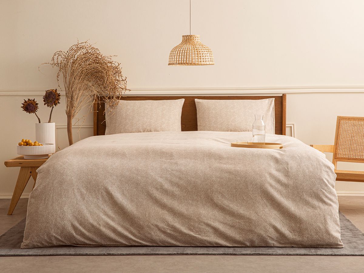 סט מצעי כותנה פלנל אמרסון