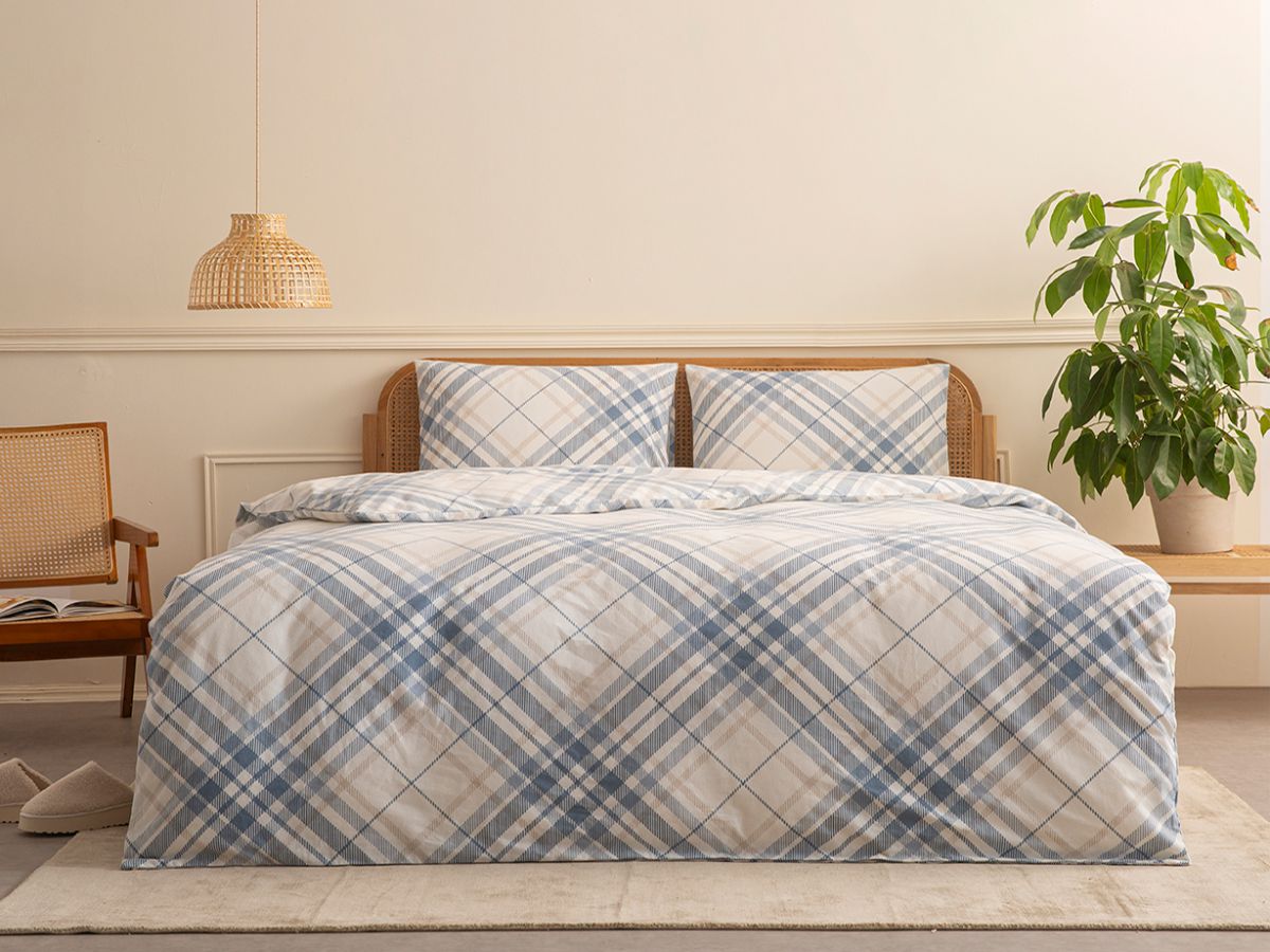 סט מצעי כותנה פלנל אמט OL