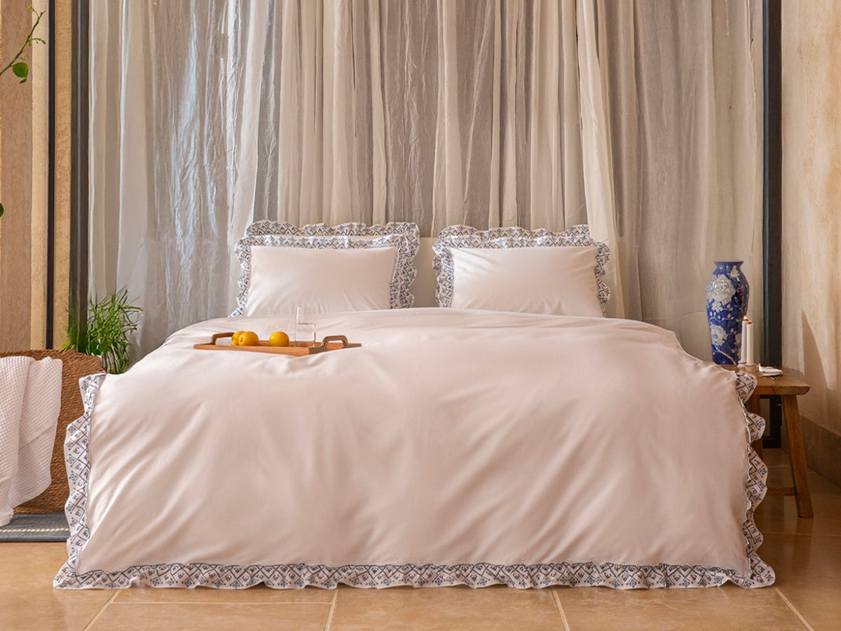 סט מצעי כותנה פרקל אתנה