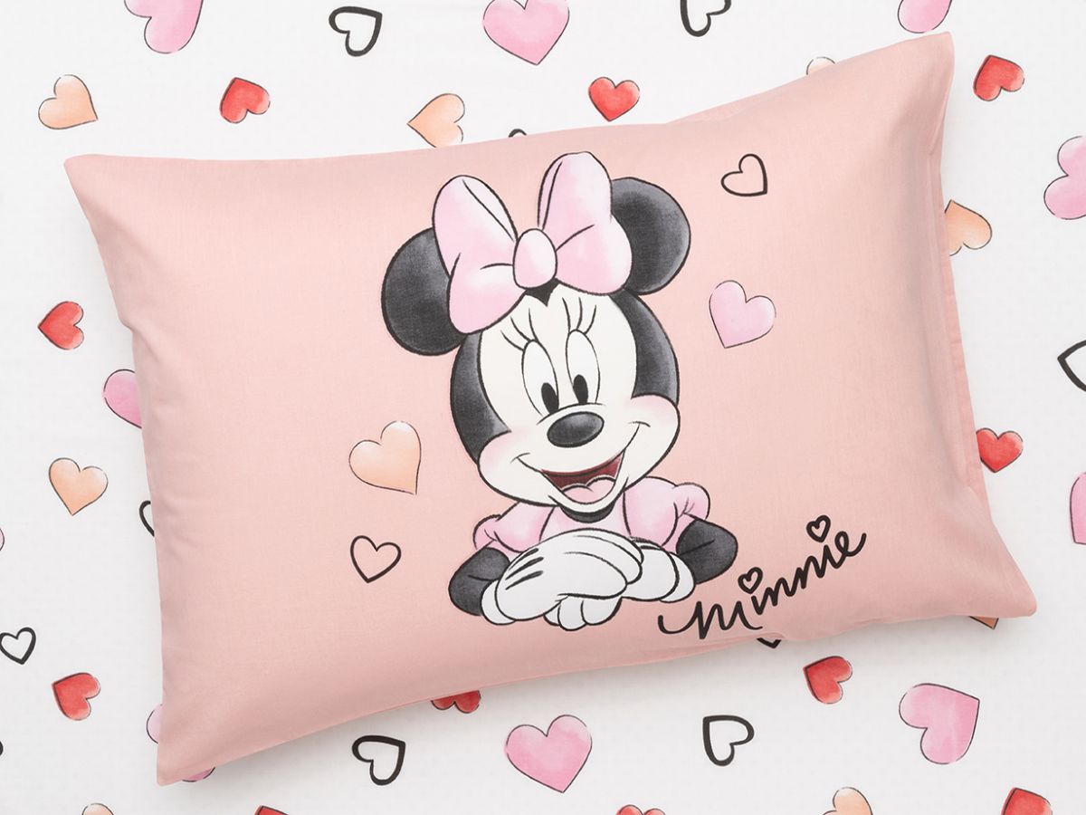 סט מצעי כותנה מיני לב