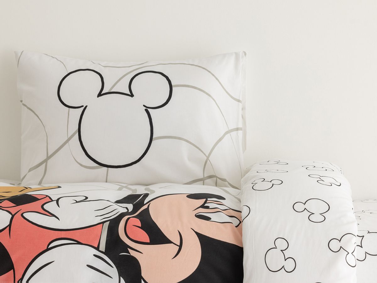 סט מצעי כותנה מיקי ליין