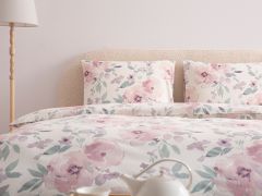 סט מצעי כותנה פלנל פלורה