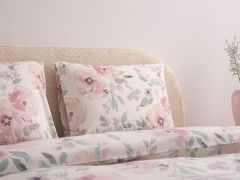 סט מצעי כותנה פלנל פלורה