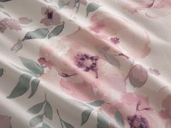 סט מצעי כותנה פלנל פלורה