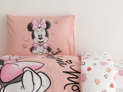 סט מצעי כותנה מיני לב