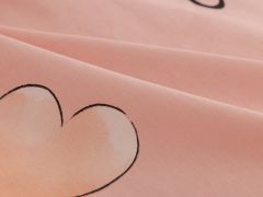 סט מצעי כותנה מיני לב