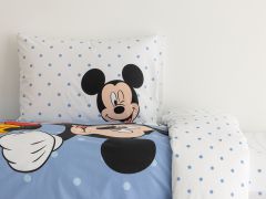 סט מצעי כותנה מיקי דוט