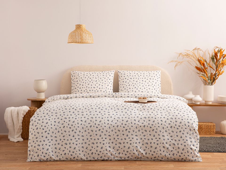 סט מצעי כותנה פלנל האנה