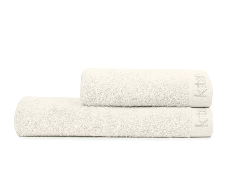 סט מגבות לוגו- מגבת פנים ומגבת גוף