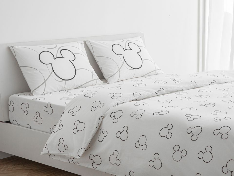 סט מצעי כותנה מיקי ליין