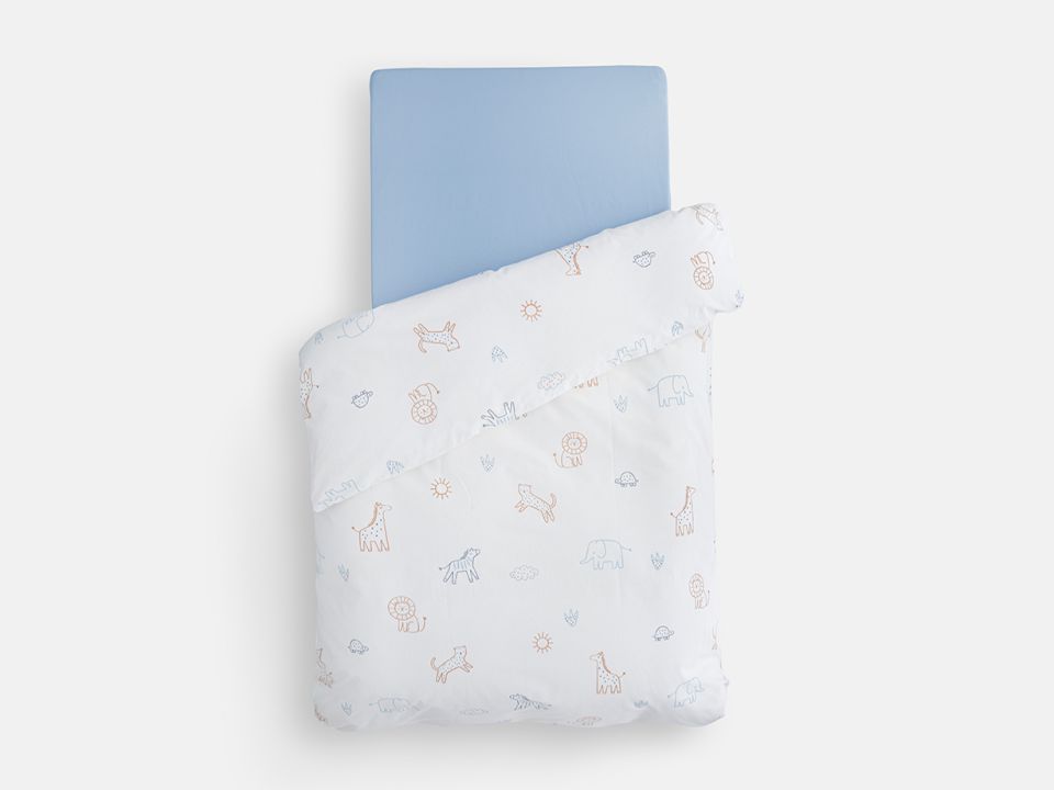 סט מצעי כותנה סאן